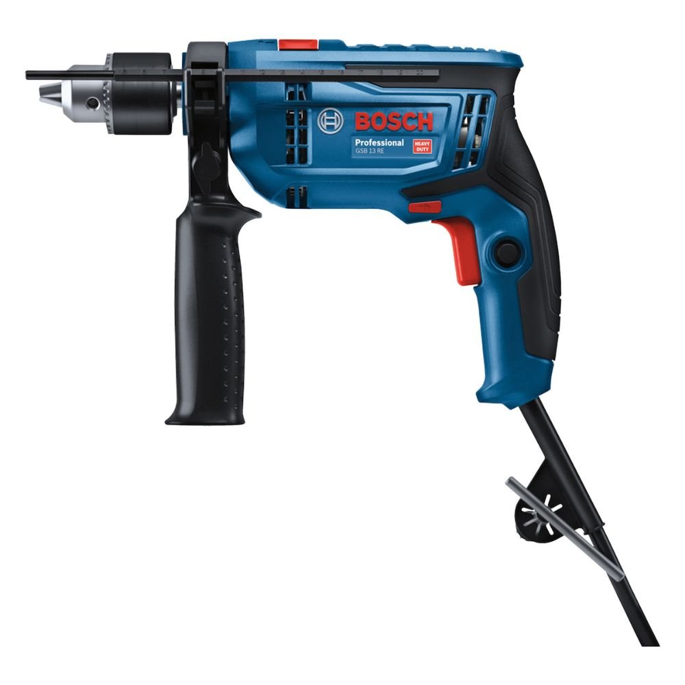Furadeira de Impacto GSB 13 RE 220V 750W Bosch - Perfuração de Concreto