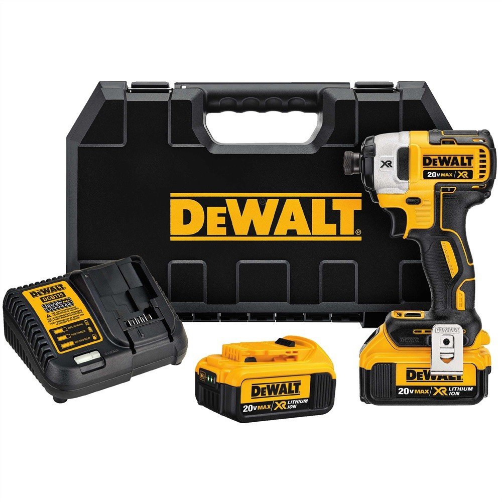 Parafusadeira de Impacto Brushless 1/4 Pol. 20V DEWALT-DCF887M2