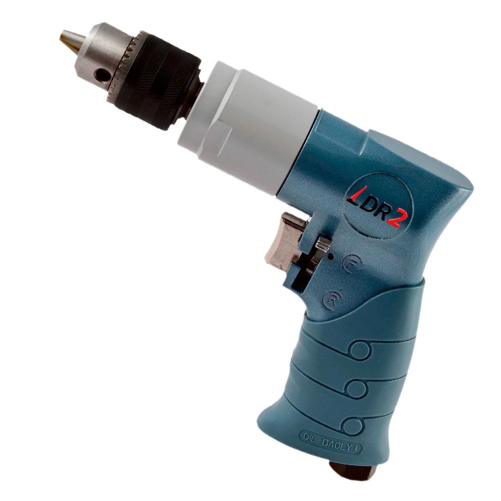 Furadeira Tipo Pistola Pneumática Reversível LDR2-DR2-3810