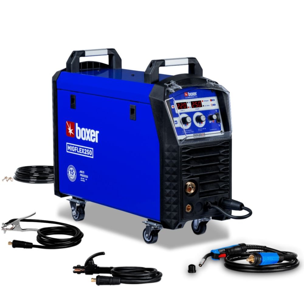Máquina de Solda Inversora Multiprocesso MIG/MMA/TIG MIGFLEX 250 220A 220V