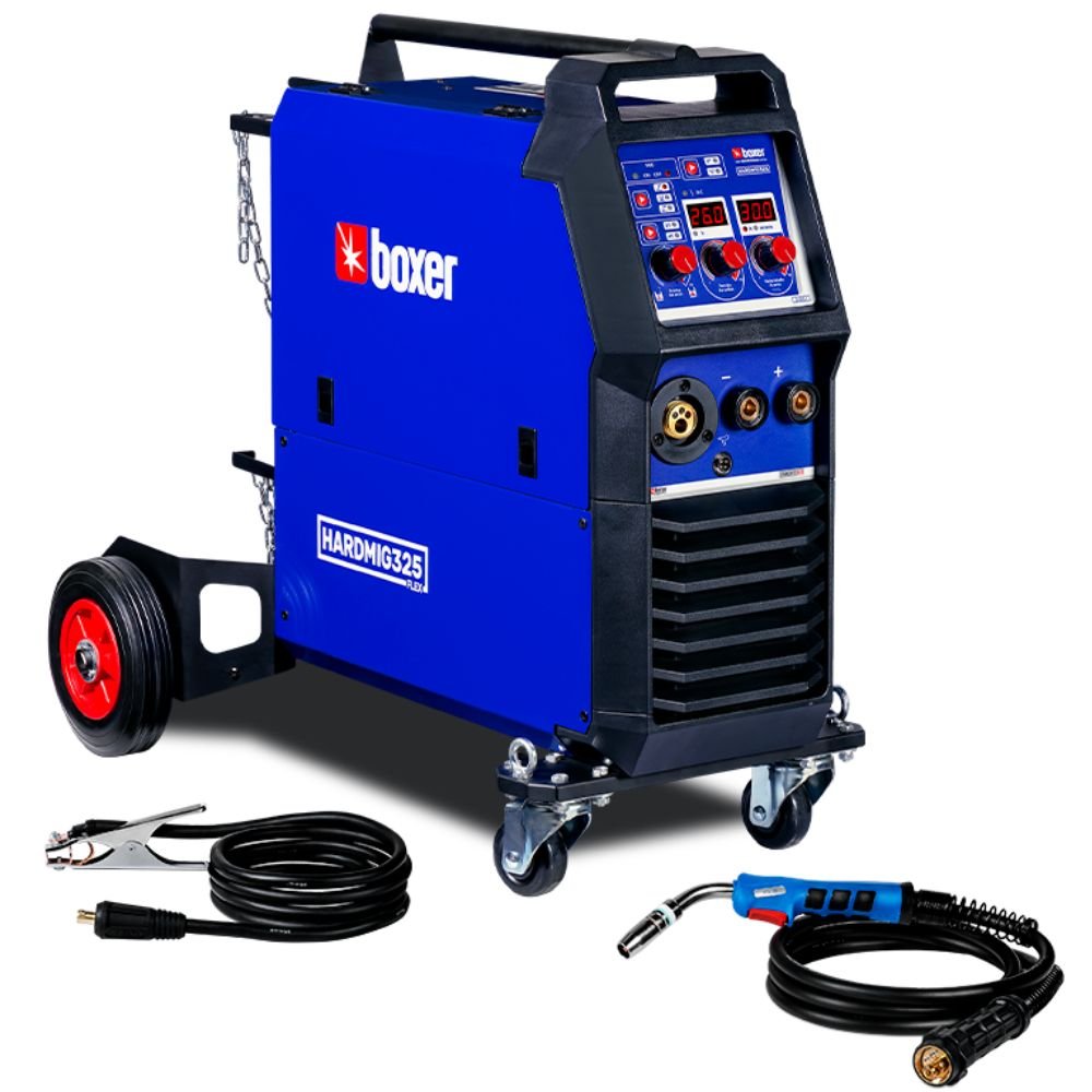 Máquina de Solda Inversora Multiprocesso Hardmig 325 Flex 300A 380V Trifásico