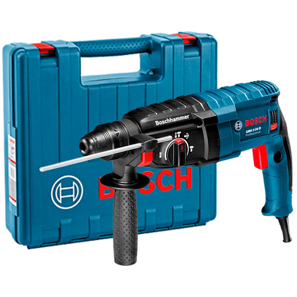 Martelo Rompedor GBH 2-24 D 820W 220V com Maleta Bosch