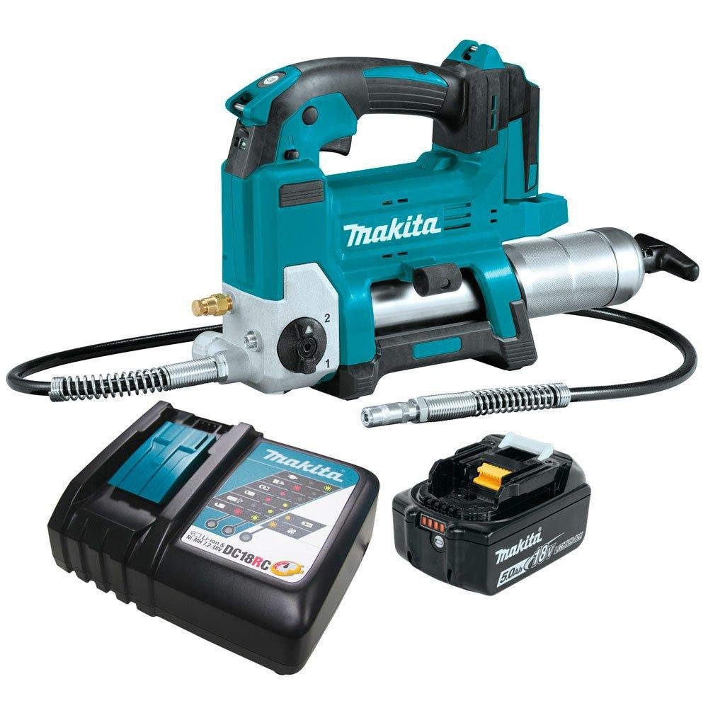 Aplicador de Graxa a Bateria 18V Li-Ion 10.000 PSI 450ml Makita-DGP180RTB