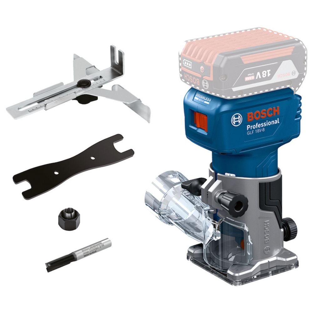 Tupia GLF 18V-8 Bosch com Motor Brushless e Tecnologia Drop Control
