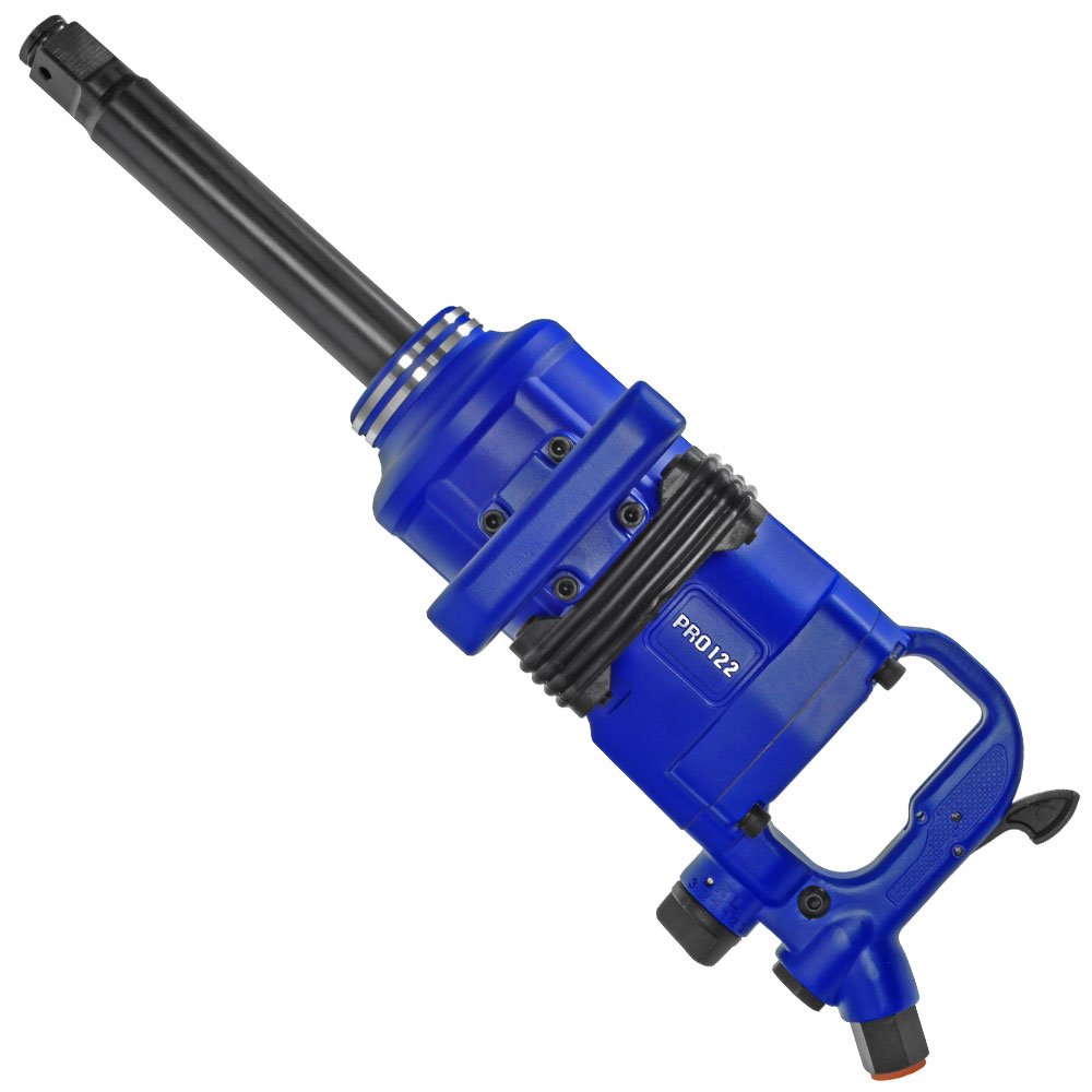 Chave de Impacto Longa 245 KGFM com Encaixe 1 Pol. e 15 Acessórios PDR-PRO-122
