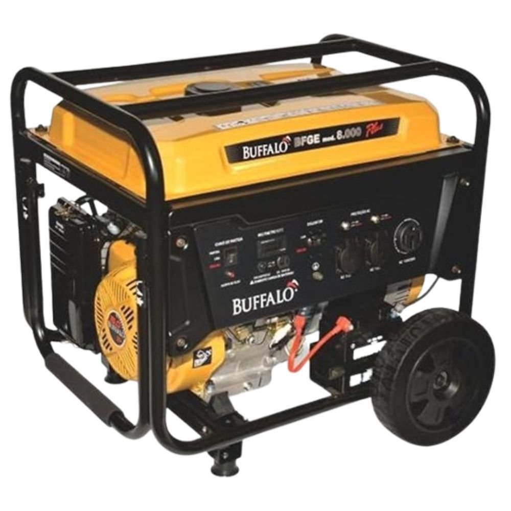 Motogerador BFGE 8000 Plus à Gasolina 4T 15CV 420CC com Partida Elétrica BUFFALO