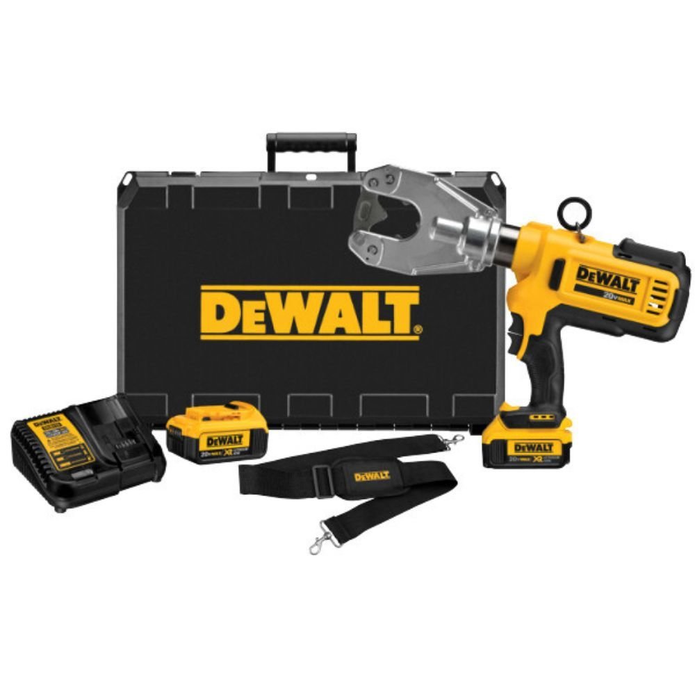 Crimpador de Cabos 6 Toneladas DEWALT DCE350 20V MAX sem fio