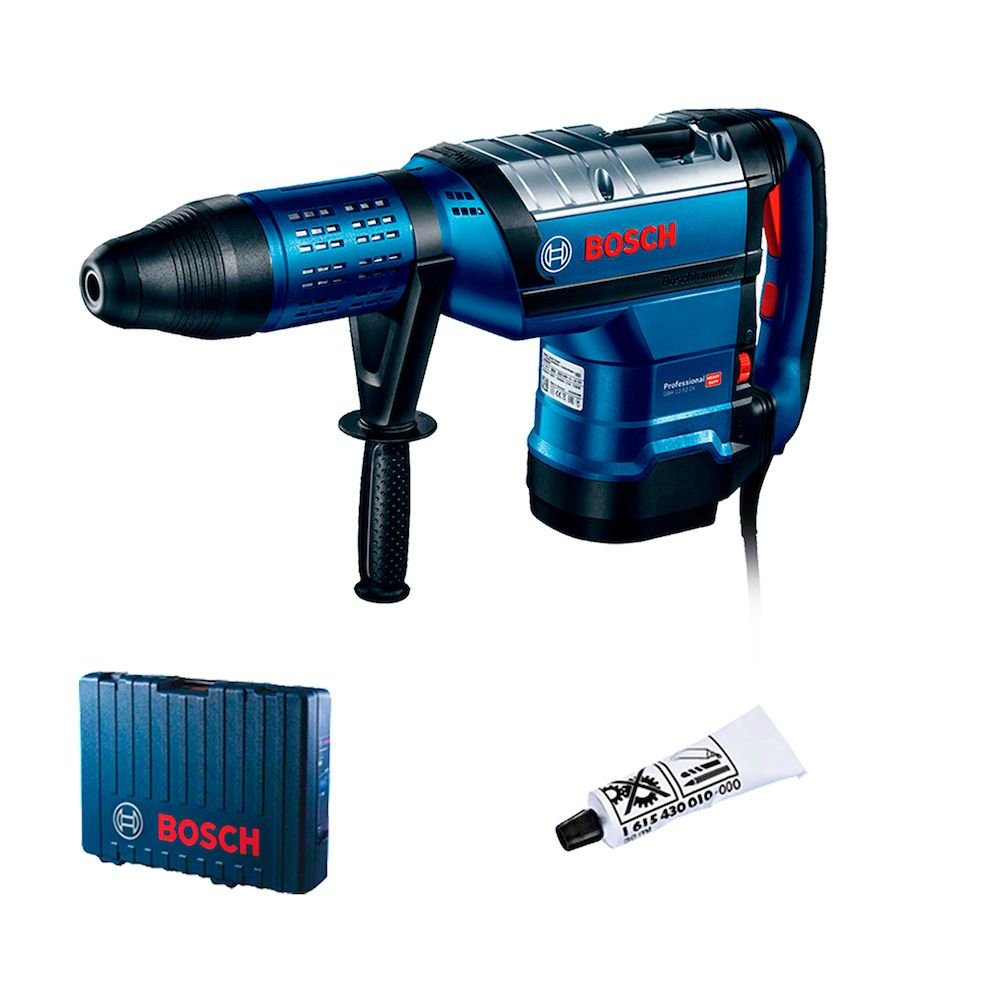 Martelo Perfurador Rompedor GBH 12-52 DV 19J 1700W 220V BOSCH