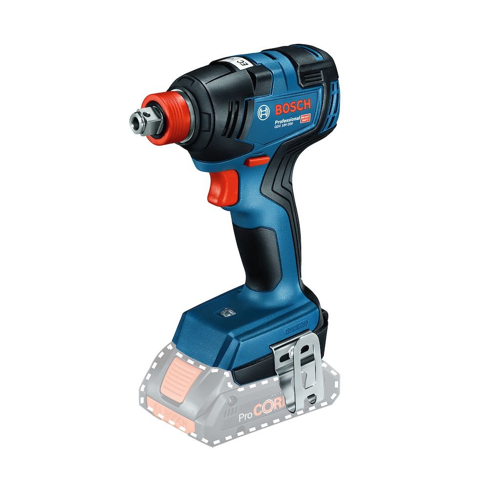 Chave de Impacto GDX 18V-200 1/4 e 1/2 Pol. 200Nm BOSCH