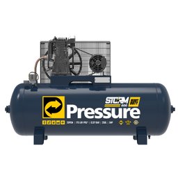 Compressor de Ar Storm 20/250 Heavy Duty 250L Alta Pressão 5HP PRESSURE