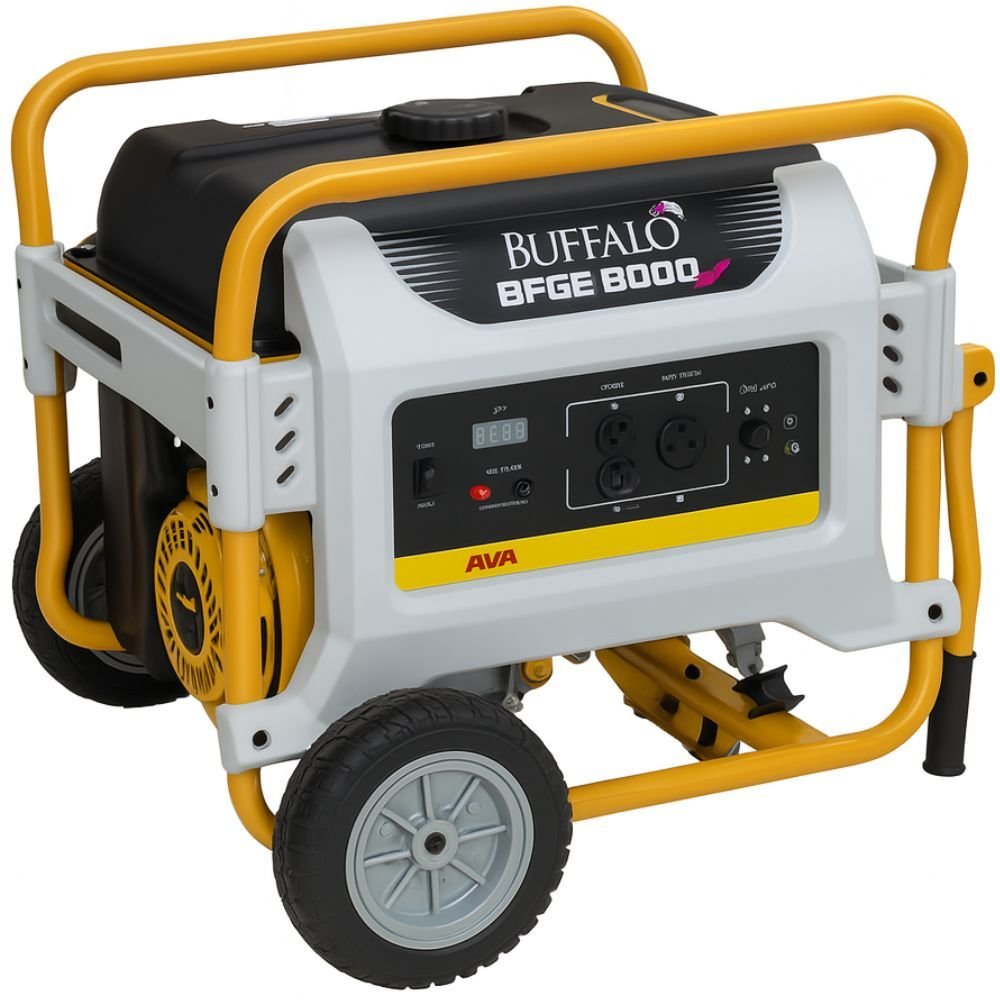 Gerador de Energia à Gasolina BFGE 8000 8KW 15CV 115/230V Mono. com Partida Elétrica BUFFALO