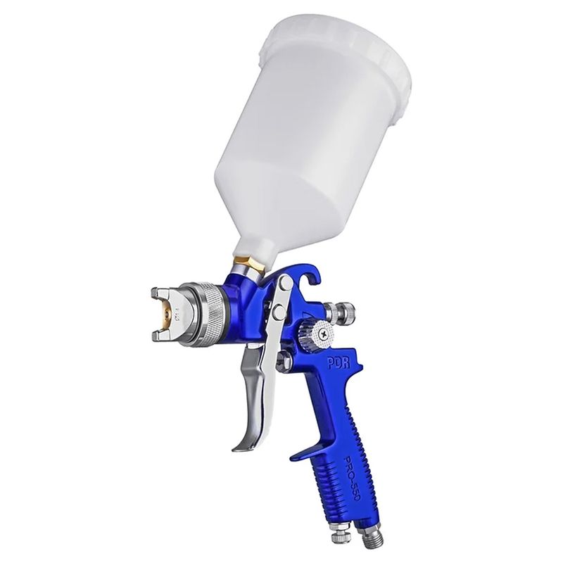 Pistola de Pintura PDR PRO-550 1,7mm com Caneca
