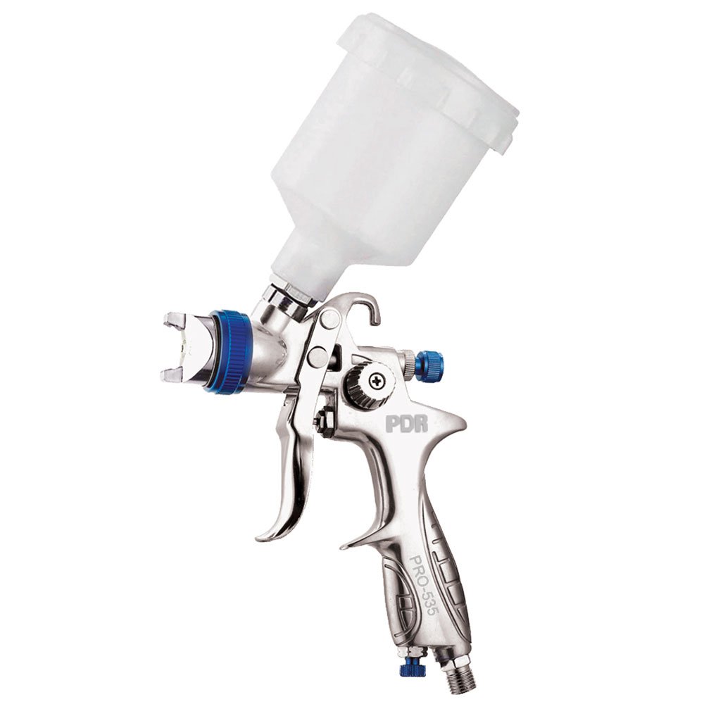 Pistola de Pintura Gravidade HVLP Bico 0,8mm 125ml PDR-PRO-535